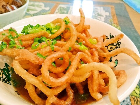 うどんが余ったら・・・揚げ出しうどん